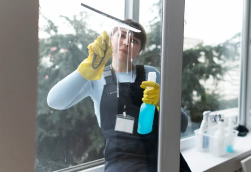 Nettoyage de vitres intérieures et extérieures à Rocé